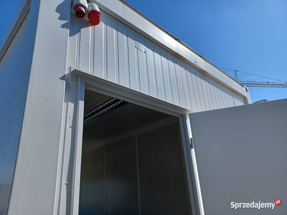 KONTENER BIUROWY SOCJALNY 36 Z KLIMATYZACJĄ Biuro sprzedam
