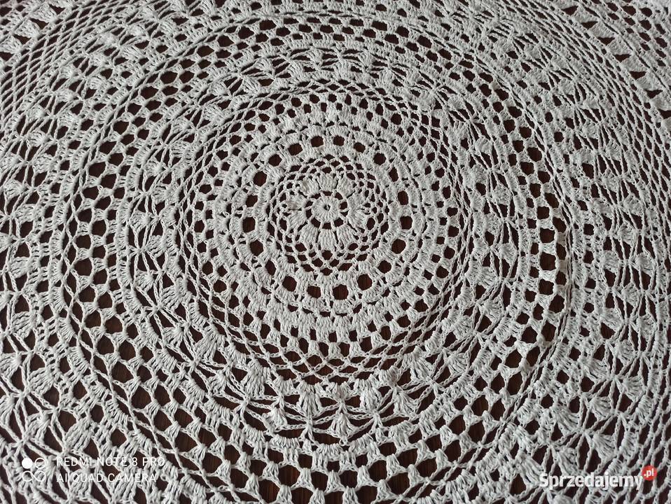 Serweta ręcznie robiona śr 90 podlaskie Białystok