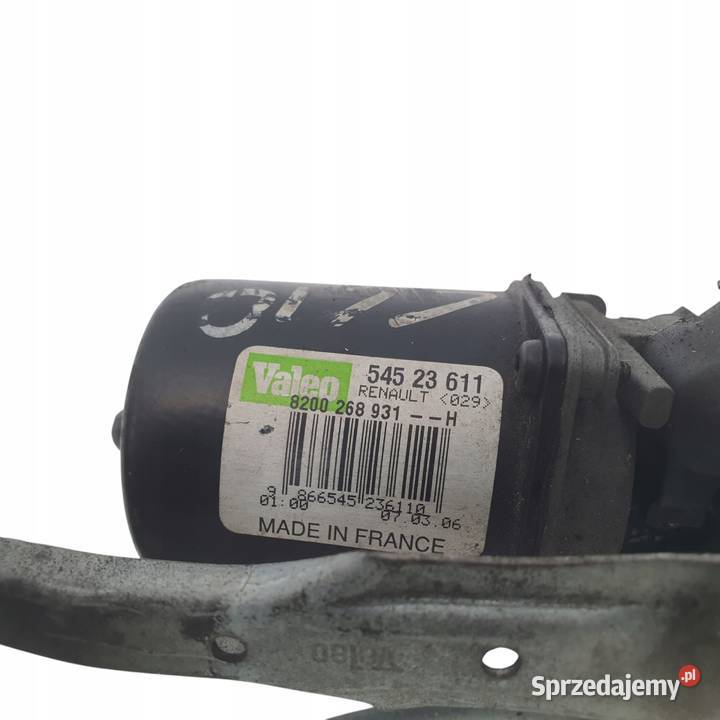 SILNICZEK WYCIERACZEK Renault Clio III mechanizm Mechanizmy wycieraczek Chełm