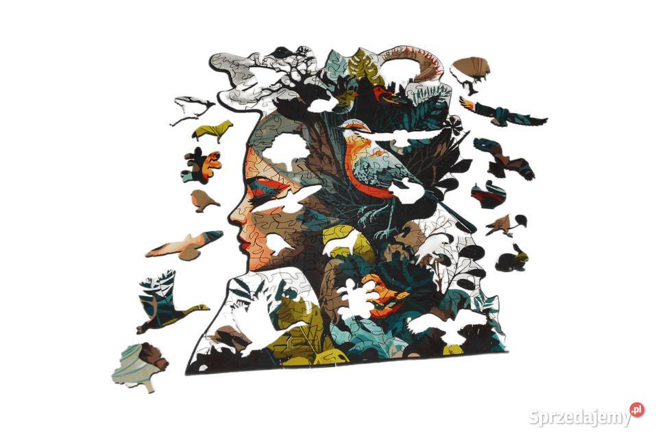 Puzzle Drewniane Premium EKO Układanka Łódź
