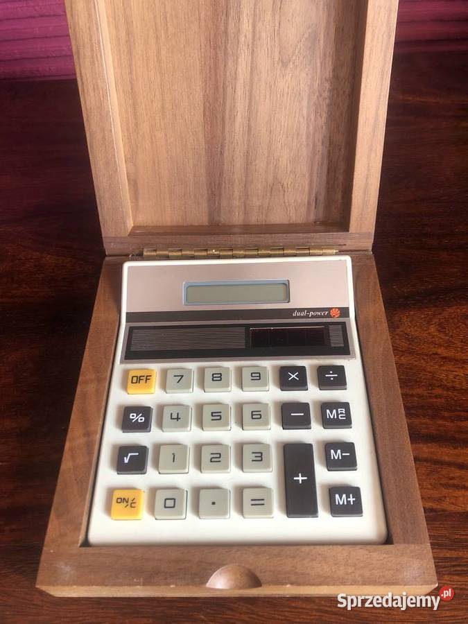 Kalkulator vintage Ciepielów