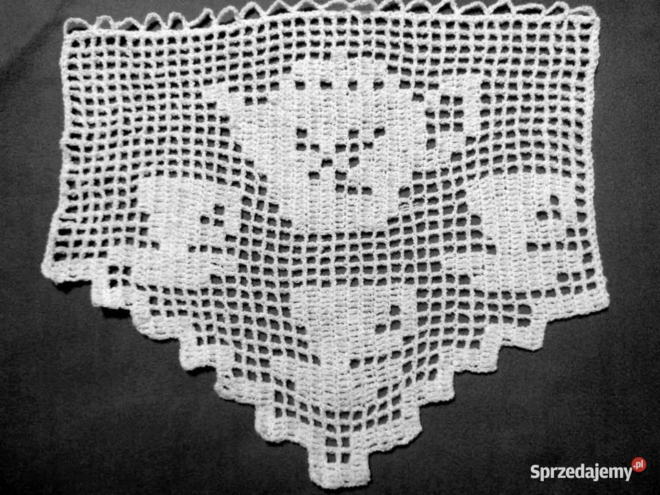 Ozdoba szydełkowa ok46 x 42 Katowice