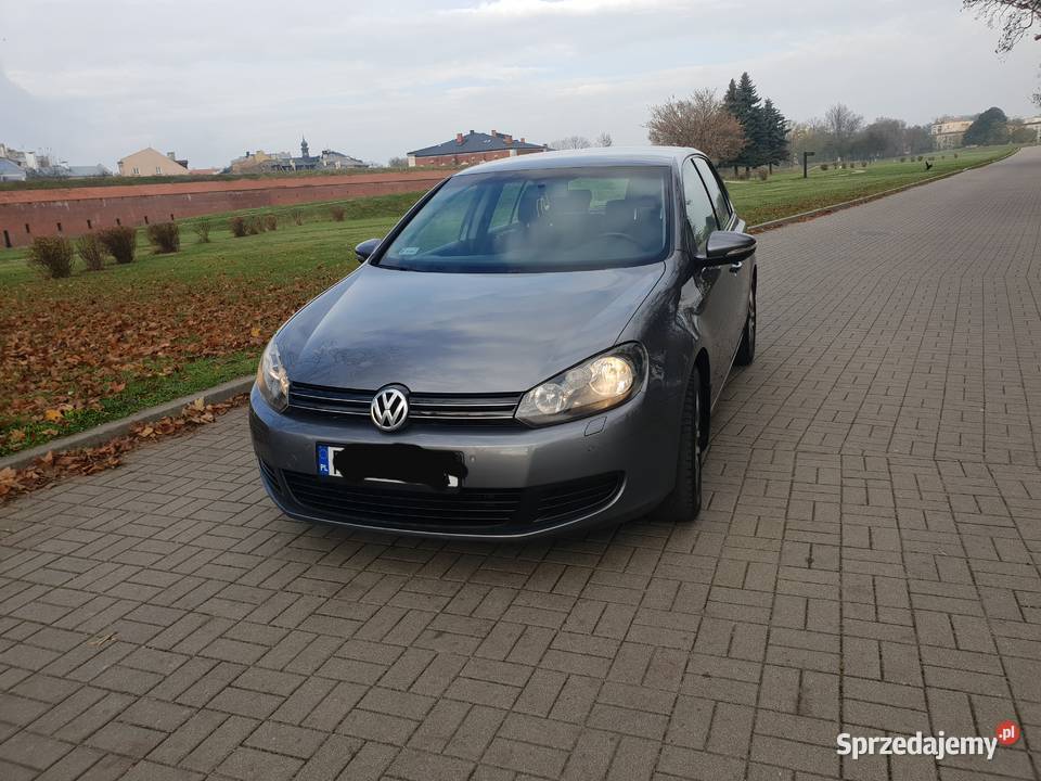 Volkswagen Golf VI 16Tdi 105 2011r Alu 280600km lubelskie Zamość