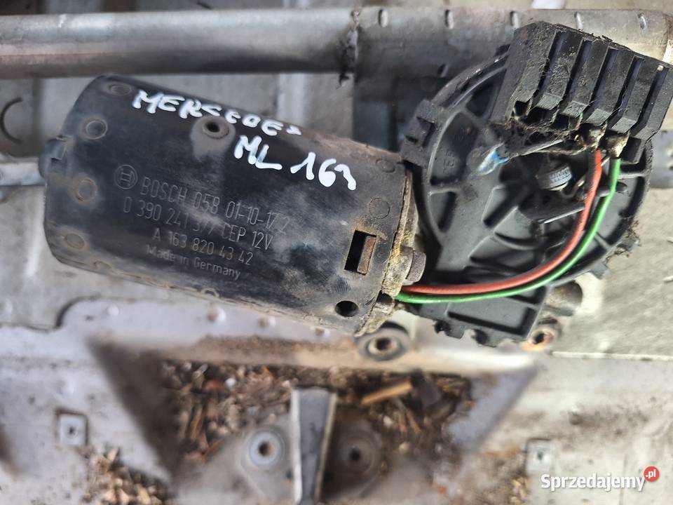 Mechanizm Wycieraczek Silniczek Mercedes ML W163 Wisznice