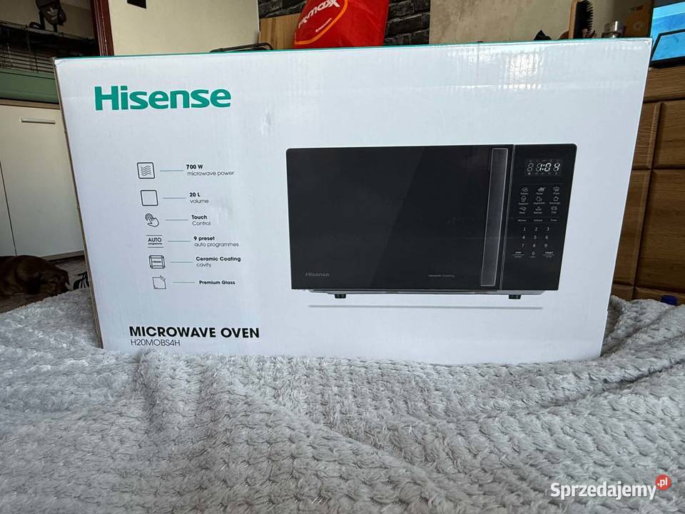 Sprzedam nową mikrofalówkę firmy Hisense Płock