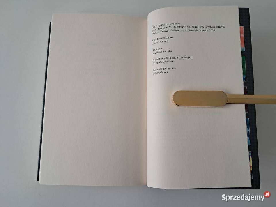 Książka Wysoki zamek S Lem do sprzedania Kraków