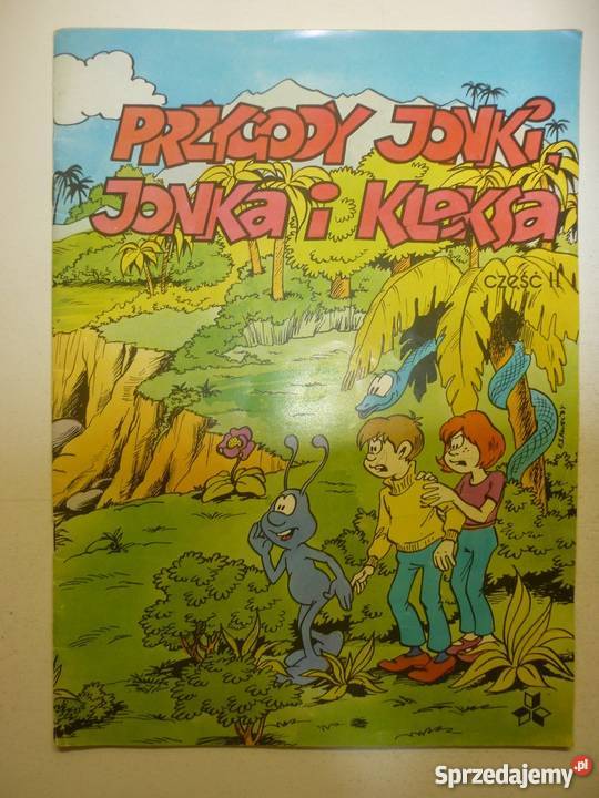 PRZYGODY JONKI JONKA I KLEKSA CZĘŚĆ 2 Komiksy Książki i Podręczniki wielkopolskie Piła