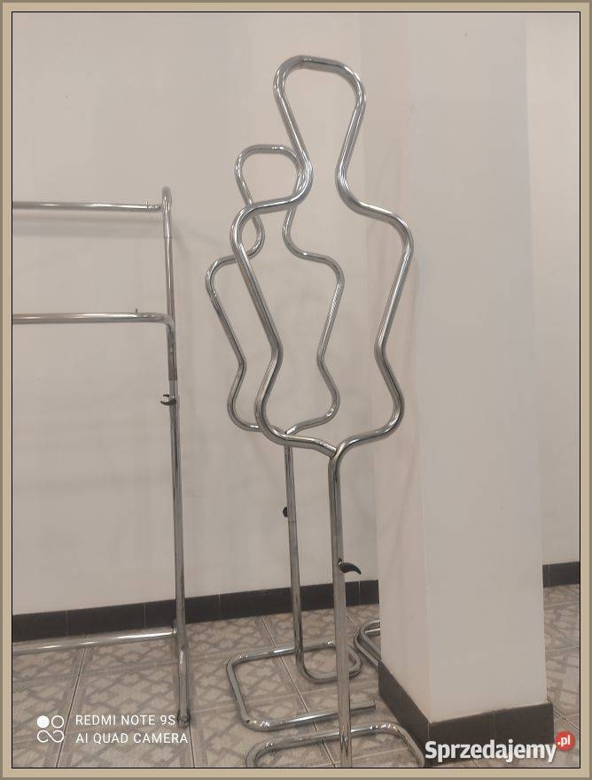 Manekin rurkowy damski szary/srebrny małopolskie Limanowa