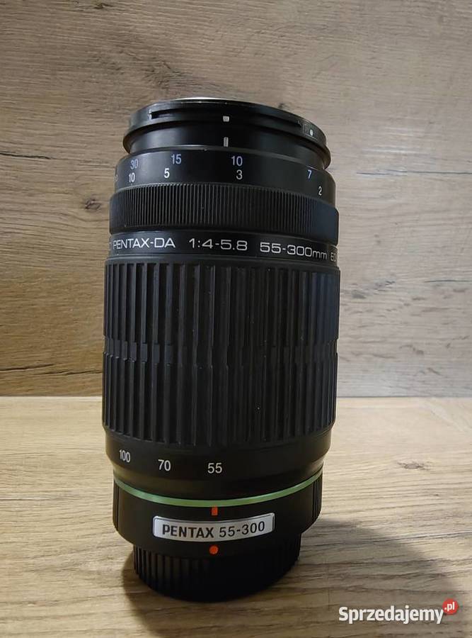 Sprzedam obiektyw SMC PentaxDA 55300mm F458 ED Białystok