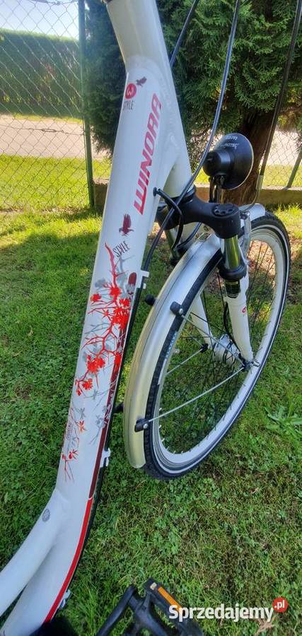 Rower Damski Winora w Kwiatki PIĘKNY Toruń