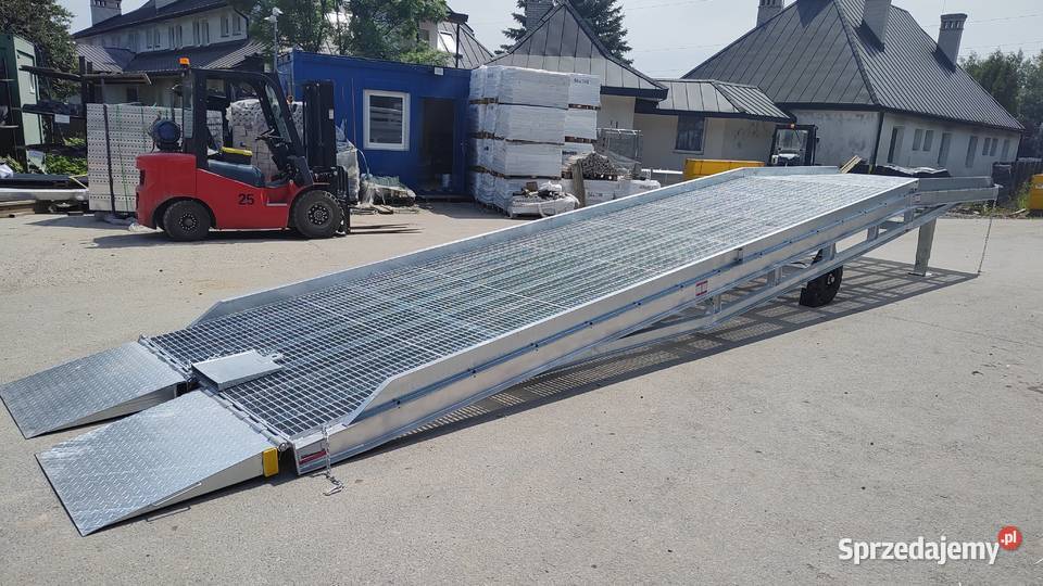 NOWOŚĆ Rampa mobilna ocynkowana 10 TON załadunek Kraków