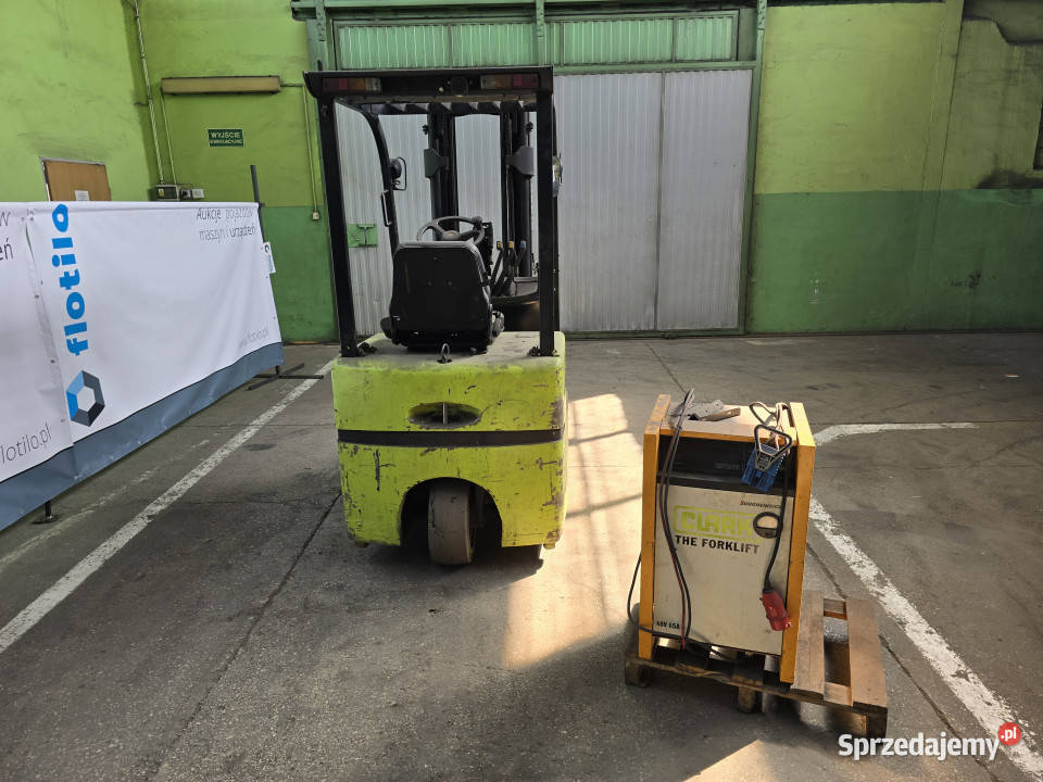 Wózek widłowy elektryczny CLARK TMX 15s Biskupice