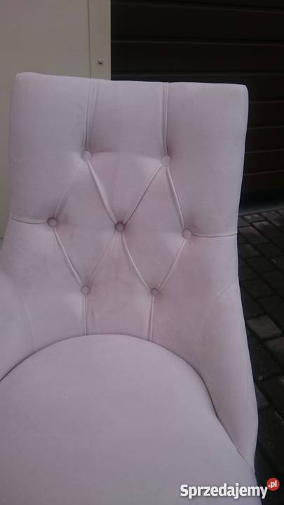 Krzesło shabby vintage tapicerowane modne lubuskie Gorzów Wielkopolski