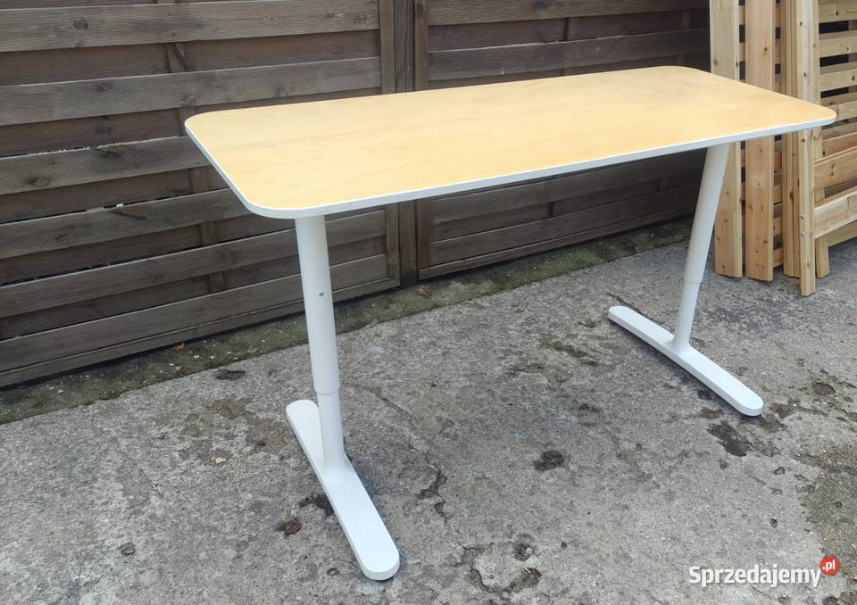 Biurko IKEA Bekant 140x60 regulowana wysokość Warszawa
