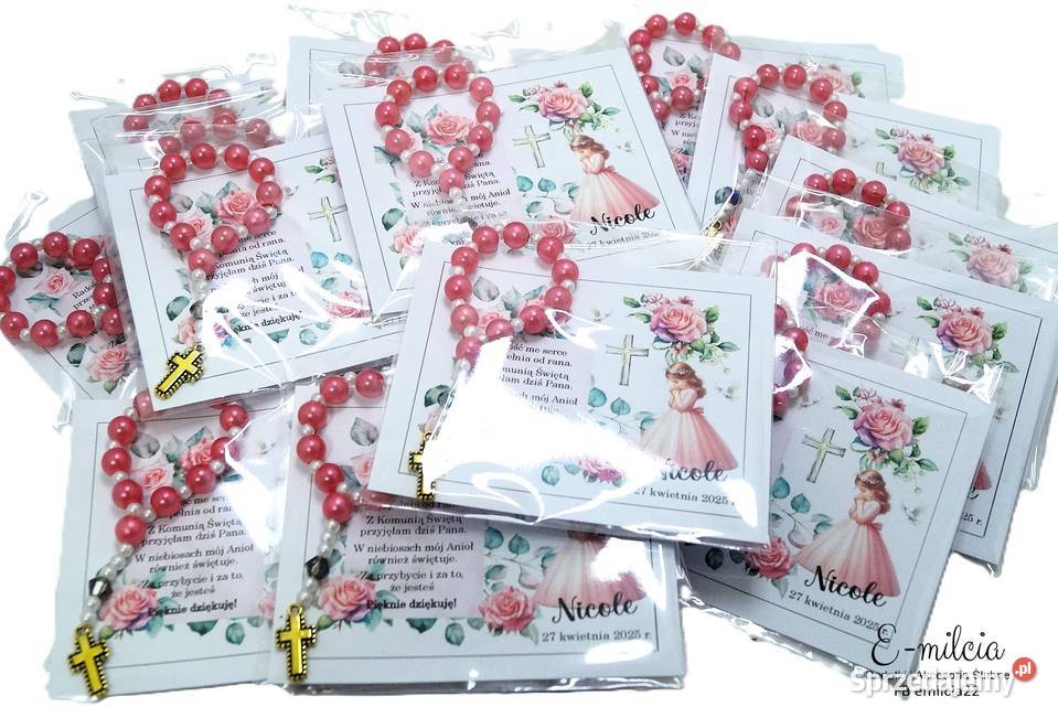 Podziękowania Gości z okazji I Komunii Św Zielona Góra