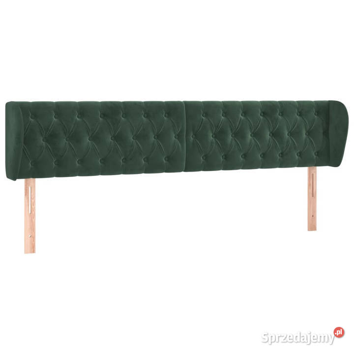 Zagłówek uszak ciemnozielony 183x23x7888 Warszawa sprzedam