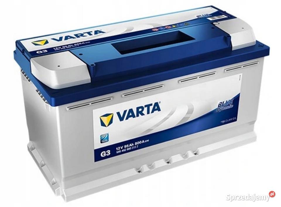 Akumulator Varta G3 12V 95Ah 800A P BLUE DYNAMIC osobowe dolnośląskie sprzedam