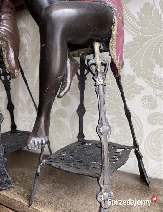 Zabytkowe tzeżby z brązu przedwojenne komplet Bystrzyca Kłodzka