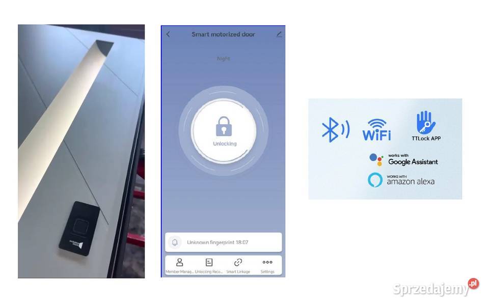 Czytniki linii papilarnych do drzwi skaner Nowy Sącz