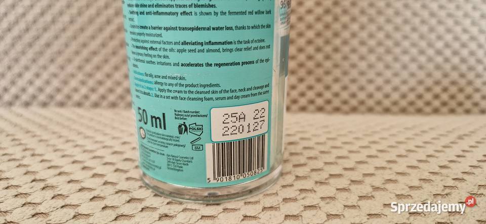 krem do twarzy Apis Sebum Control normalizujący