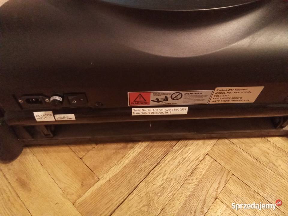 Bieżnia elektryczna rebook ZR7