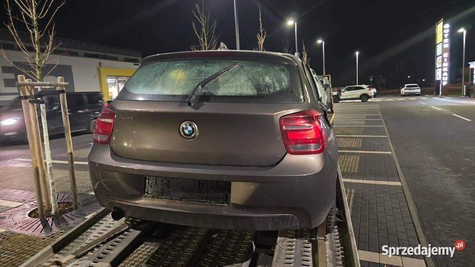 Bmw 116i 2014 128 przebieg Uszkodzona lewa Rok produkcji 2014 mazowieckie