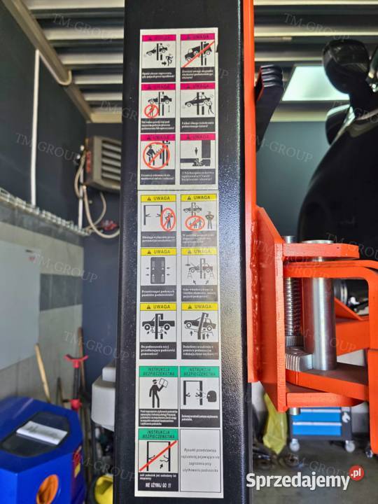 PODNOŚNIK DWUKOLUMNOWY SAMOCHODOWY WARSZTATOWY Toruń
