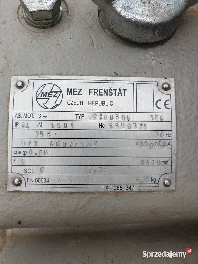 Silnik elektryczny 75kW małopolskie Gdów
