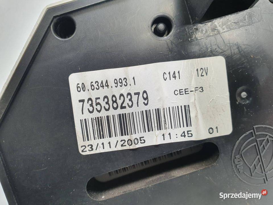 LICZNIK ZEGAR FIAT SEICENTO 735382379