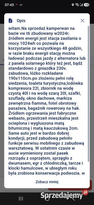 Kamperwan pomorskie Widzino