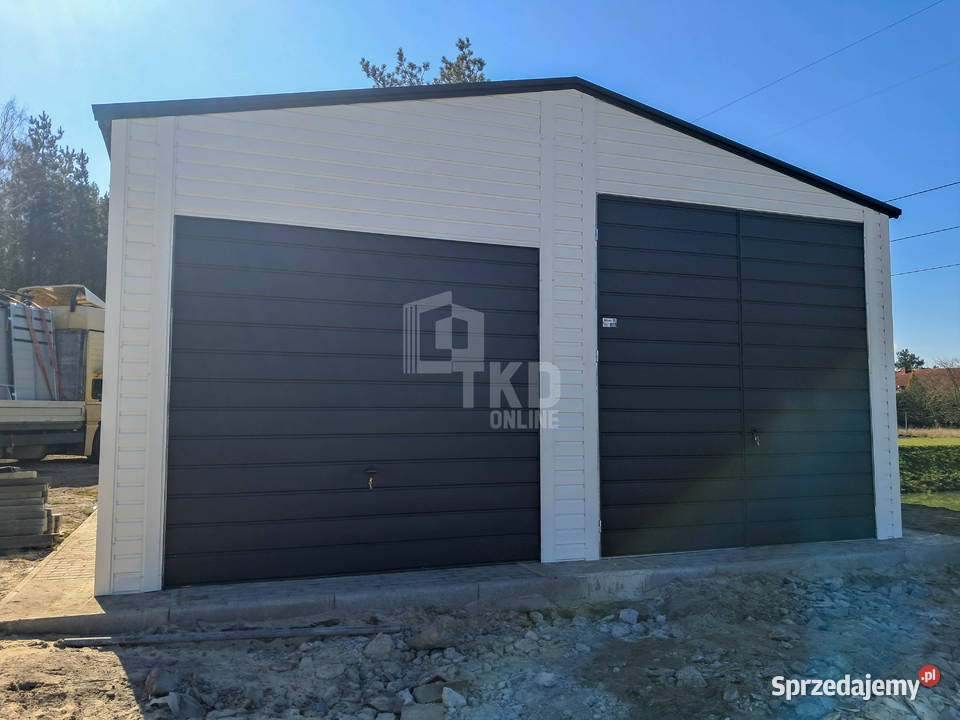 Hala 75x6m białybrama uchylna brama 4x okno Tczew