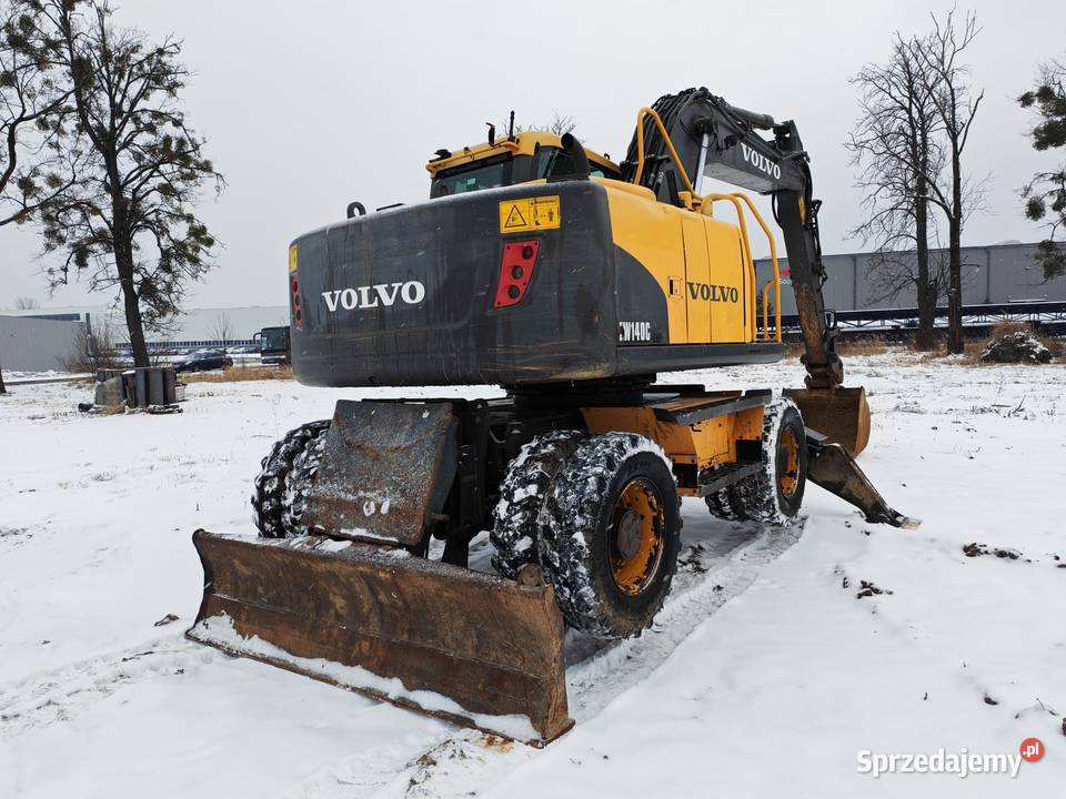 Koparka kołowa Volvo EW 140 Koparki Cieszyn