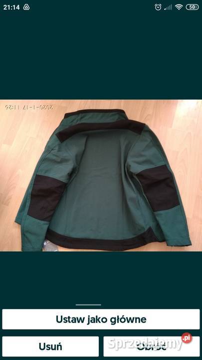 kurtka softshell Russell L nowa