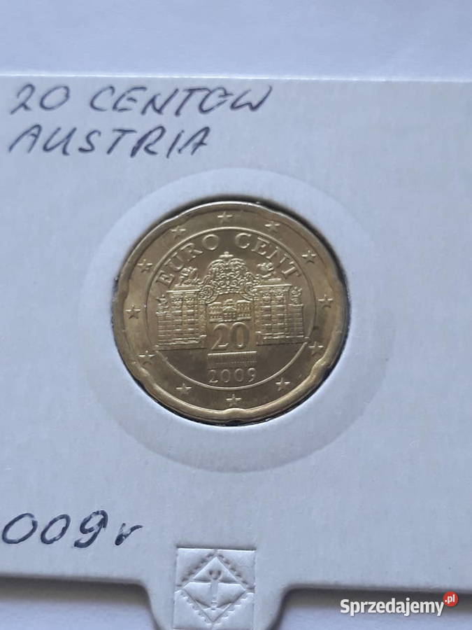 20 Eurocentów Austria 200220072009 r sprzedam