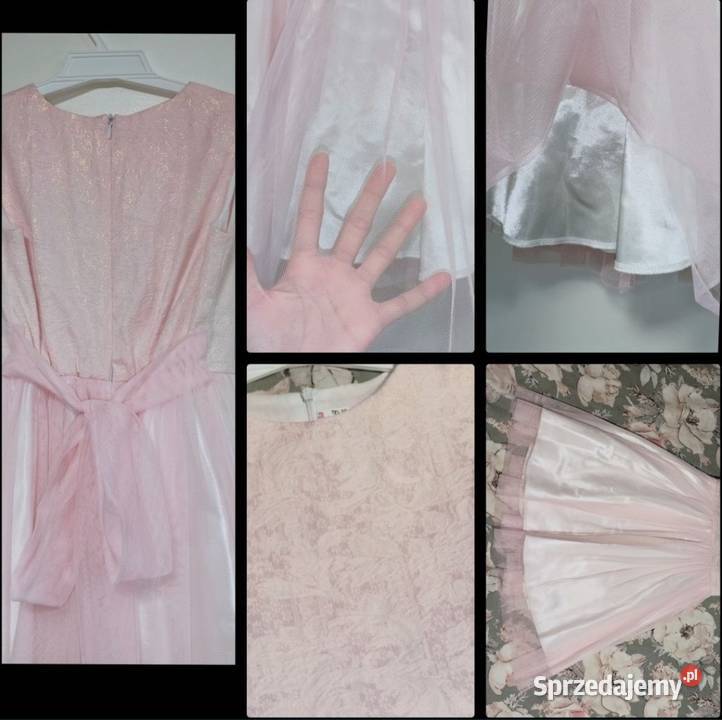 Sukienka wizytowa dziewczęca Rozmiar 128 Stan Rozmiar 128