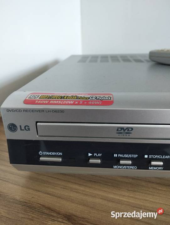 Amplituner z odtwarzaczem DVD LG LHD6230 retro Kolekcje