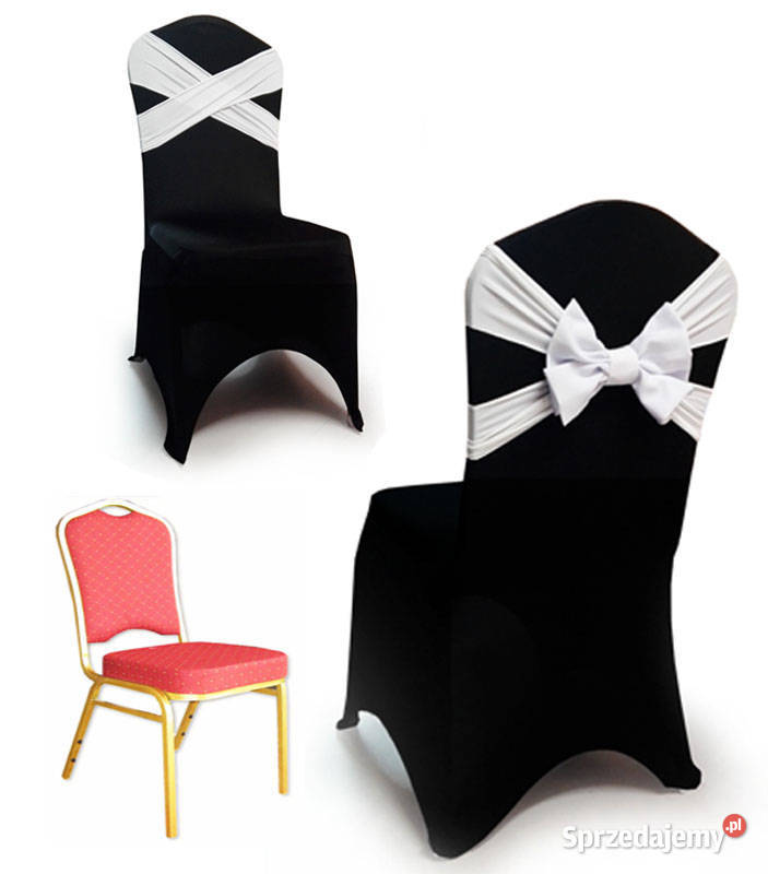 Pokrowiec na krzesło Uniwersalny Rozciągliwy Łomża