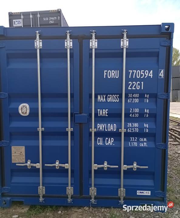 6m 20DC Kontener Morski Nowy