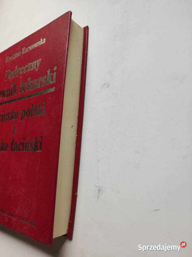 Podręczny słownik lekarski łacińskopolski i Kielce