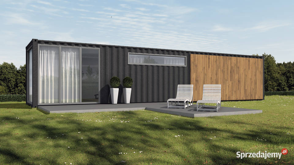 domek całoroczny z kontenerow adaptacja Warszawa