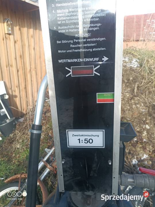 Dystrybutor paliwa do motocykli dwusuwowych WSK Pozostałe dolnośląskie Wszemirów