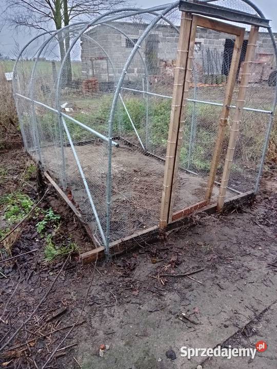 Woliera 3x2 kury kurczaki kaczki króliki kujawsko-pomorskie Działyń