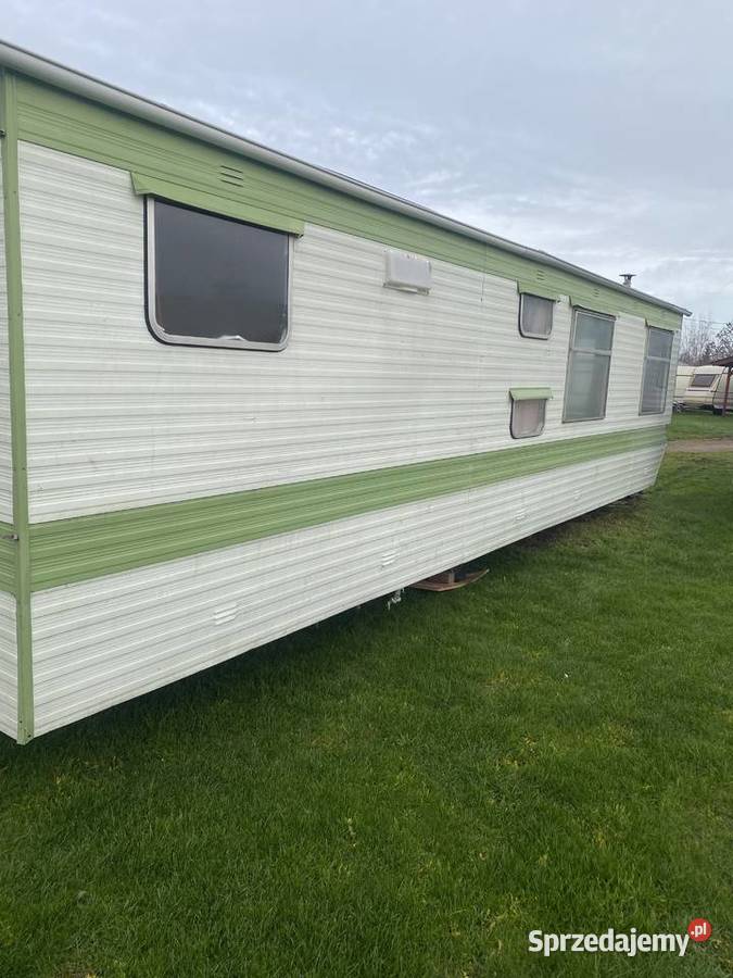 Domek holenderski angielski przyczepa kempingowa Niechorze