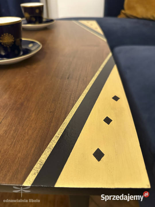 Odnowiony stolik kawowy PRL Bielsko-Biała