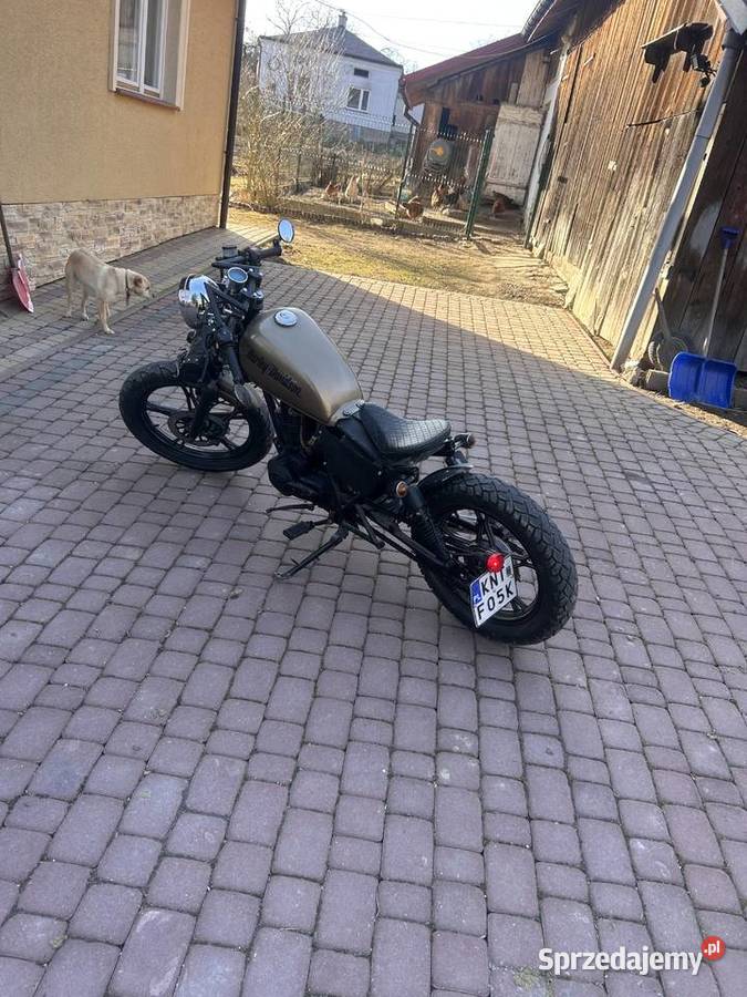 Motocykl 125cc bezwypadkowy Dynów