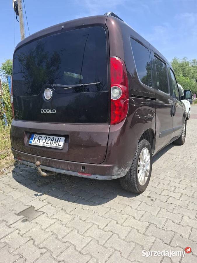 FIAT Doblo 20 multijet 2010 OC PT książka Doblo Kraków sprzedam
