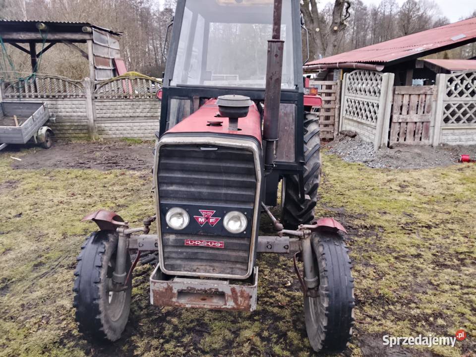 MF 255 Ursus z kabiną 1989 Uszkodzony nie Ciągniki Namysłów sprzedam
