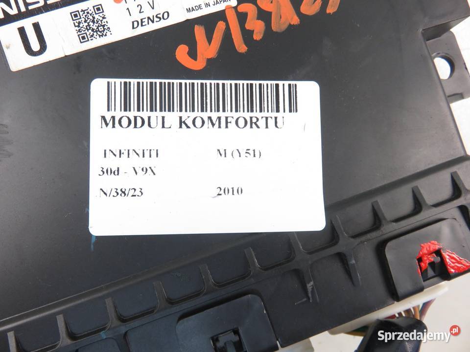 MODUŁ KOMFORTU INFINITI M 277601MF0B osobowe małopolskie