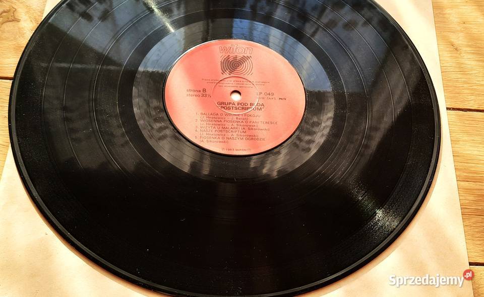 Winyl LP Pod Budą stan idealny teksty utworów Poznań