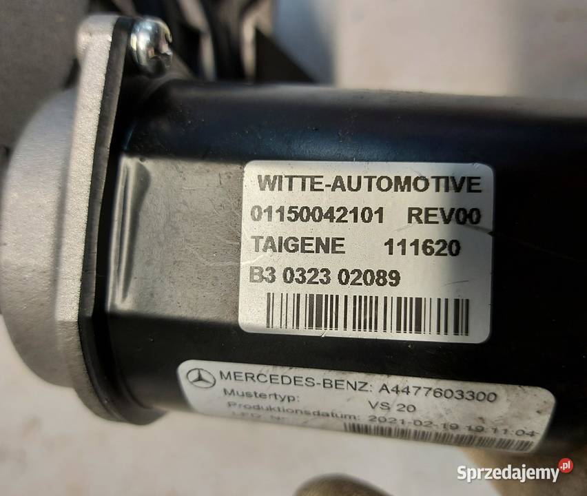 Mercedes EQV w447 Vklasa silniczek mechanizm osobowe